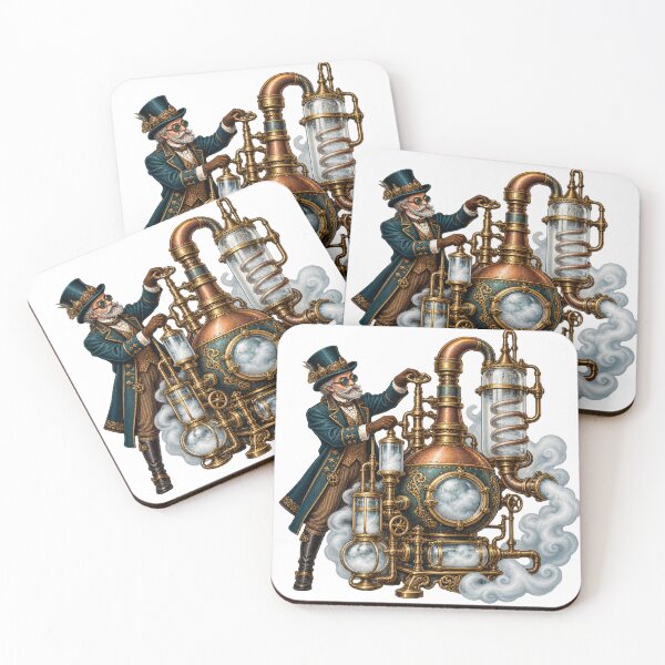 Item preview, Steampunk alchemist inventor steam engine Victorian designed and sold by LongIslandDesgn.