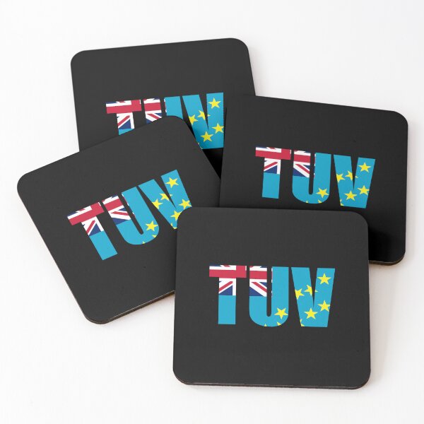 Item preview, Tuvalu Flag Initials TV designed and sold by shitpostee.