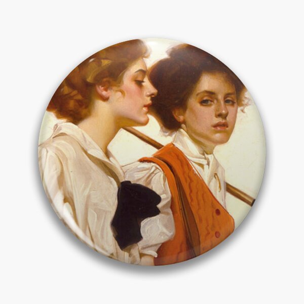 Item preview, VACATION MAIDENS, GOLF OR TENNIS BY J.C. LEYENDECKER designed and sold by humbleserf.