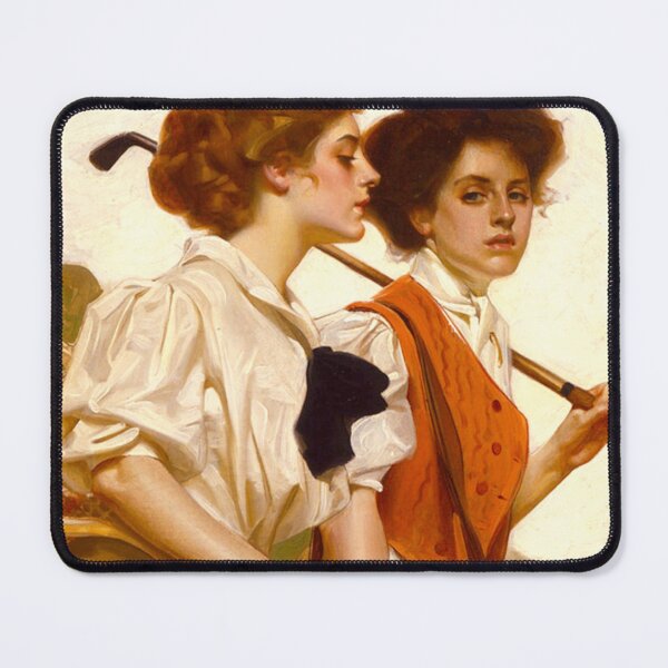 Item preview, VACATION MAIDENS, GOLF OR TENNIS BY J.C. LEYENDECKER designed and sold by humbleserf.