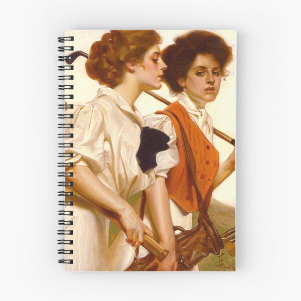 Item preview, VACATION MAIDENS, GOLF OR TENNIS BY J.C. LEYENDECKER designed and sold by humbleserf.