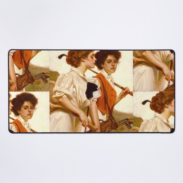 Item preview, VACATION MAIDENS, GOLF OR TENNIS BY J.C. LEYENDECKER designed and sold by humbleserf.
