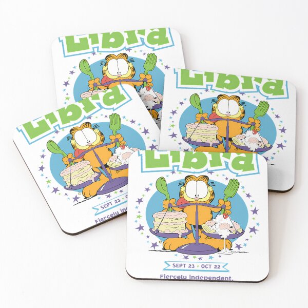 Item preview, Garfield Libra Zodiac Sign Horoscope Humor designed and sold by MisaelHermann.