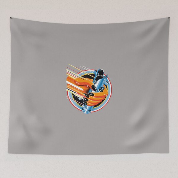 Item preview, Robot-Arm-Energy-Blast-Retro-Sci-Fi-Art designed and sold by MitomaMoller.