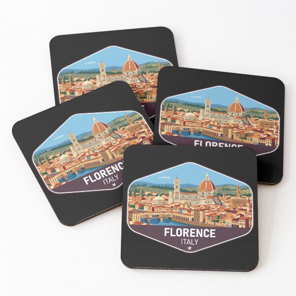 Item preview, Florence Italy Travel Souvenir designed and sold by RareDeerArt.