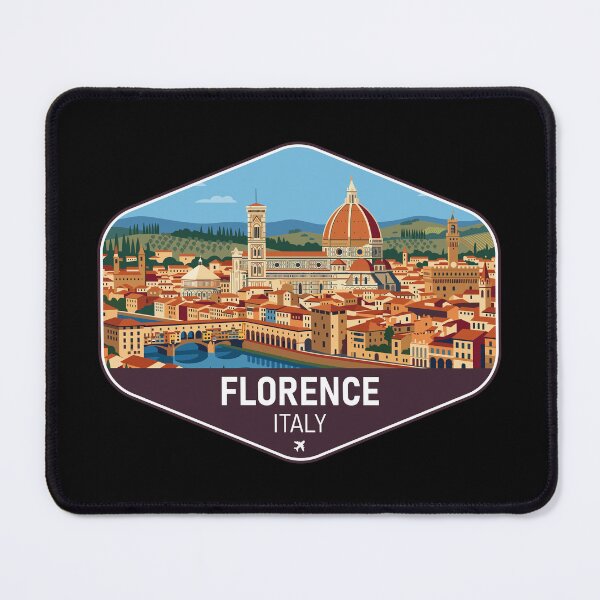Item preview, Florence Italy Travel Souvenir designed and sold by RareDeerArt.