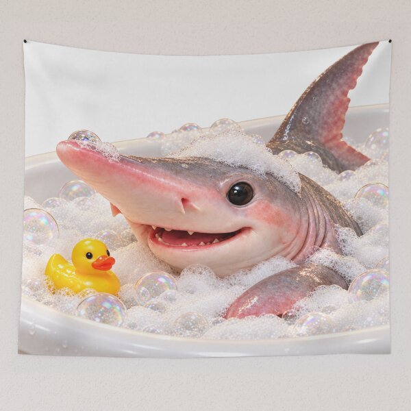 Item preview, Goblin Shark Bathtub Duck Visit designed and sold by Sillytoe.