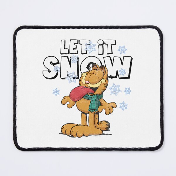 Item preview, Garfield Let It Snow Garfield Snowflakes designed and sold by MisaelHermann.