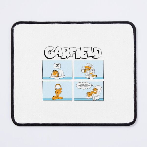 Item preview, Garfield Morning Routine Garfield Comic Strip designed and sold by PaulineZieme.