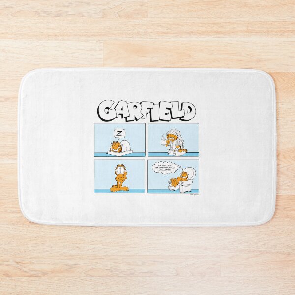 Item preview, Garfield Morning Routine Garfield Comic Strip designed and sold by PaulineZieme.