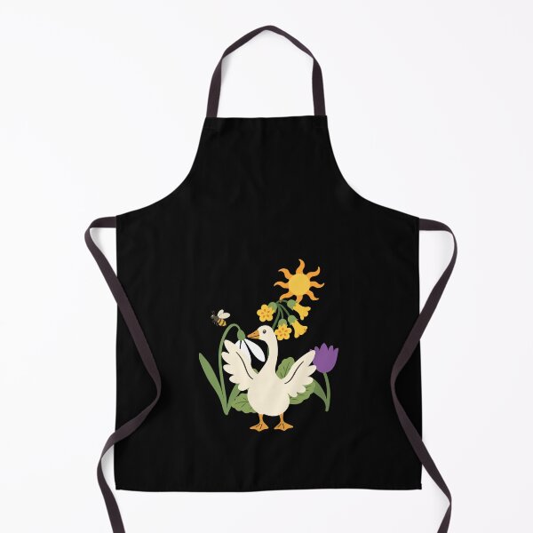 Item preview, Goose, flowers, children's bird motif, bird lovers designed and sold by Sir-Freaky.