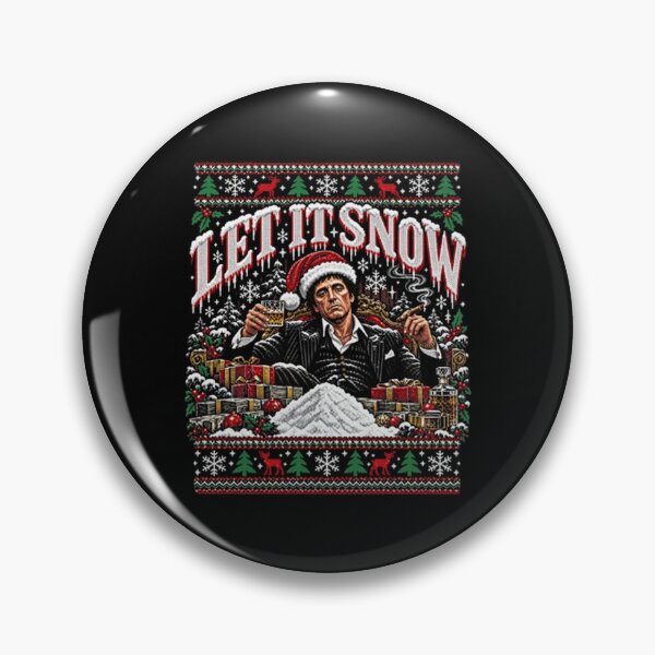 Item preview, Tony Montana Ugly, Let It Snow Scarface Christmas designed and sold by YakupAydin.
