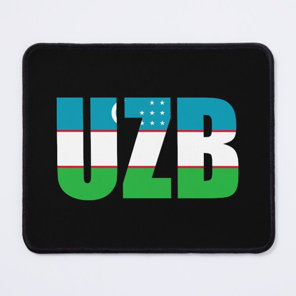 Item preview, Uzbekistan Flag Initials UZ designed and sold by shitpostee.