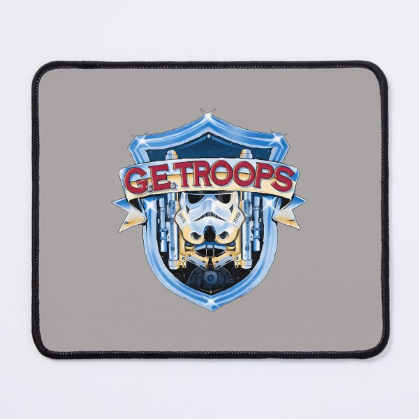 Item preview, Emblematic-Shield-with-Space-Trooper-Helmet designed and sold by MitomaMoller.