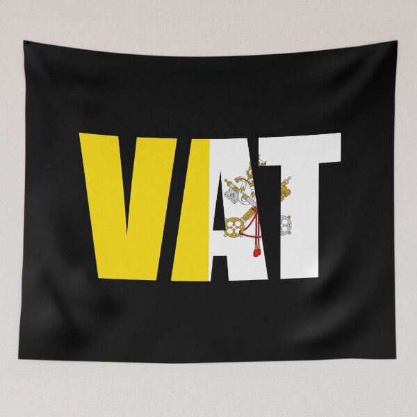 Item preview, Vatican City Flag Initials VA designed and sold by shitpostee.