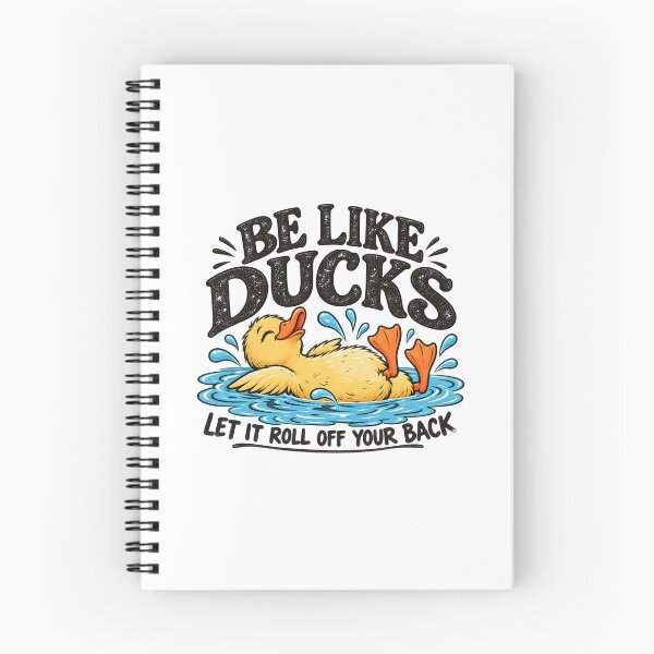 Item preview, Be Like Ducks Let It Roll Off Your Back designed and sold by fairmont-press.