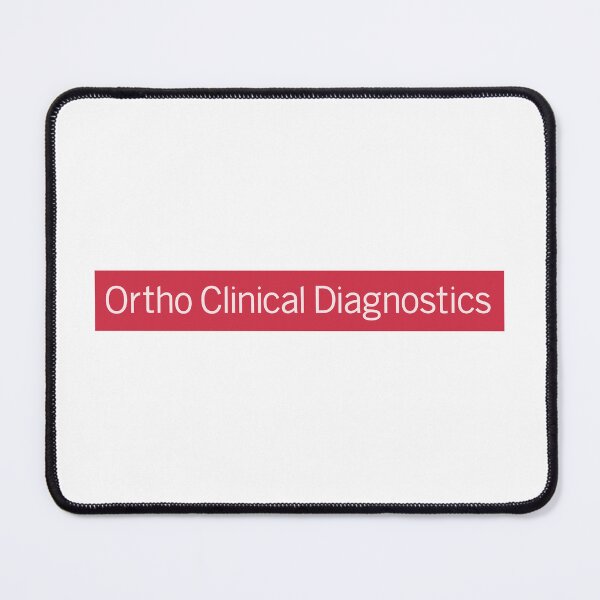 Item preview, Ortho Clinical Diagnostics Logo – Red Banner In Vitro Diagnostics Brand designed and sold by Mironyh.