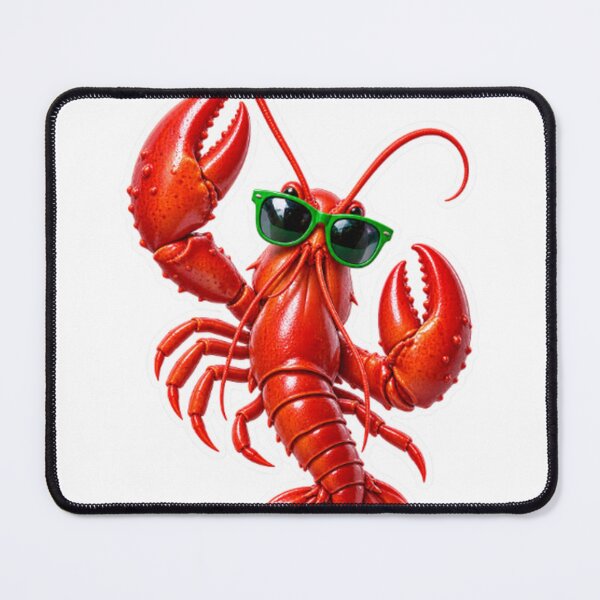Item preview, Lobster wearing sunglasses designed and sold by LongIslandDesgn.
