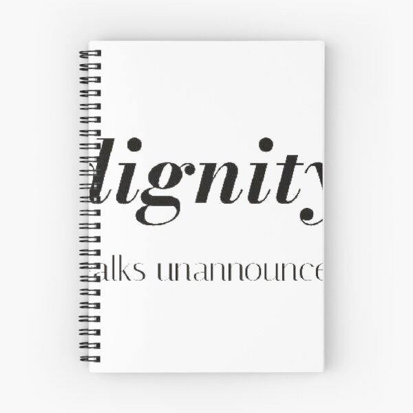 Item preview, Dignity Walks Unannounced designed and sold by Quiet Wisdom.