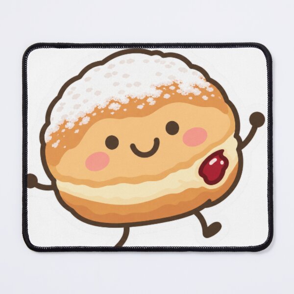 Item preview, Kawaii donut character designed and sold by LongIslandDesgn.