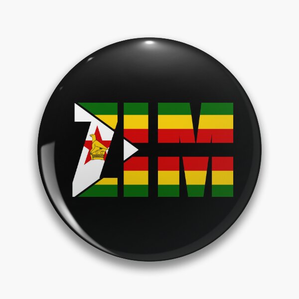 Item preview, Zimbabwe Flag Initials ZW designed and sold by shitpostee.