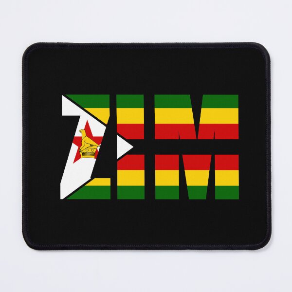 Item preview, Zimbabwe Flag Initials ZW designed and sold by shitpostee.