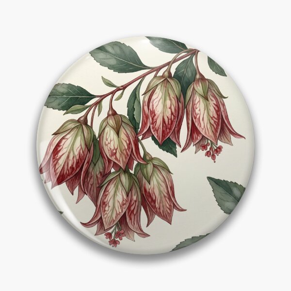 Item preview, Antique Bellflower & Foliage Botanical Study Pattern designed and sold by Studio BC.