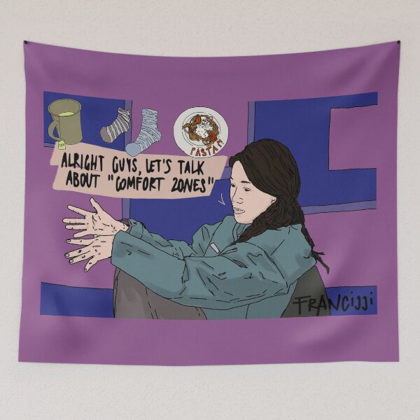 Item preview, Lucy's Comfort Zone | Custom Portrait Illustration designed and sold by Francicci.