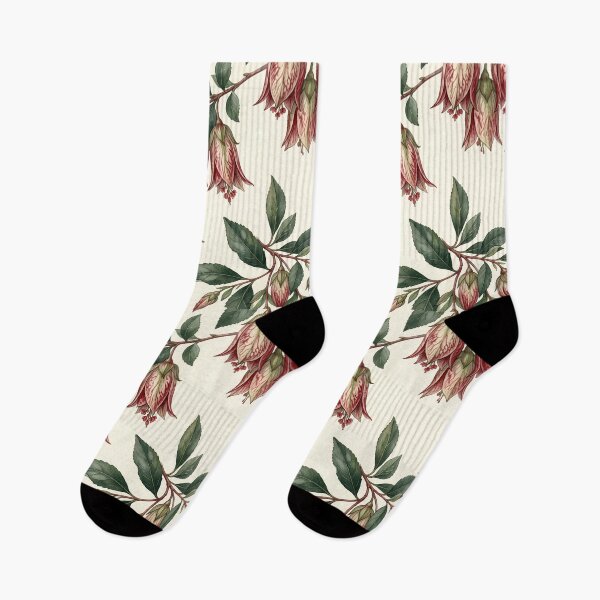 Item preview, Antique Bellflower & Foliage Botanical Study Pattern designed and sold by Studio BC.