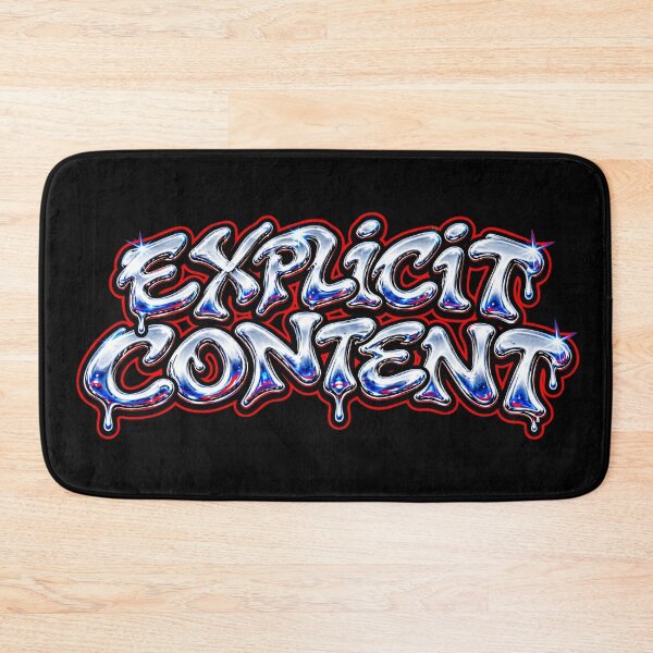 Item preview, Eminem Explicit Content Graffiti Street Art Illustration designed and sold by jvrgraphs.