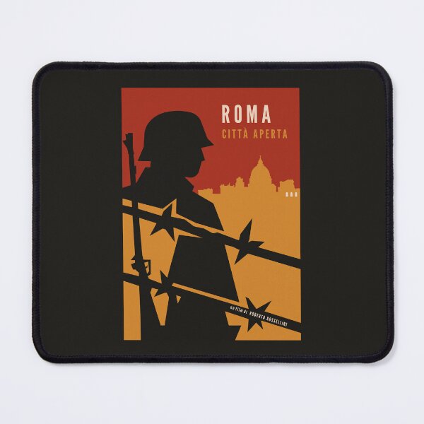 Item preview, Roma Citta Aperta Vintage Poster - Rome Open City Italian Neorealism Art Print designed and sold by MORKINO POSTERS.