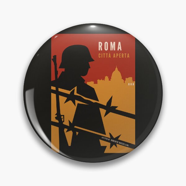 Item preview, Roma Citta Aperta Vintage Poster - Rome Open City Italian Neorealism Art Print designed and sold by MORKINO POSTERS.
