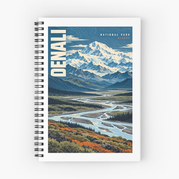 Item preview, Parque Nacional Denali - Alaska designed and sold by GoodOldVintage.