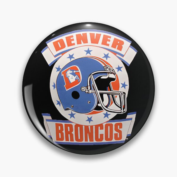 Item preview, Denver Broncos Vintage Helmet Logo designed and sold by draxx-grav.