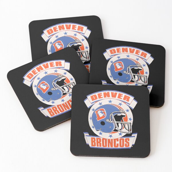Item preview, Denver Broncos Vintage Helmet Logo designed and sold by draxx-grav.