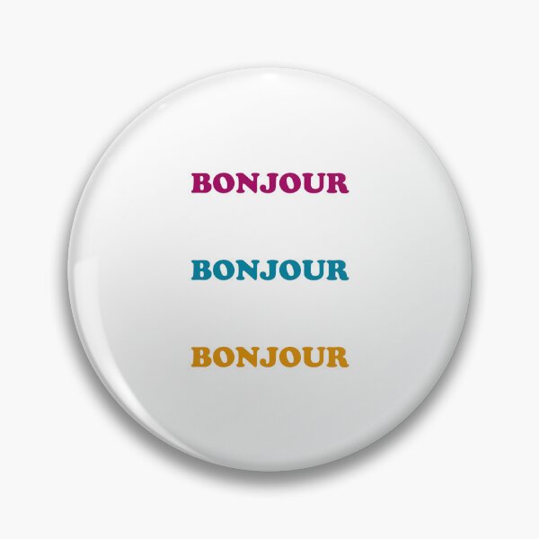 Item preview, BONJOUR PACK - French for good day, good morning designed and sold by Inspirationmotivation.
