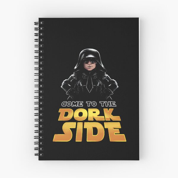 Item preview, Come To The Dork Side Sci-Fi Comedy Parody Helmet Art designed and sold by EruvynStudiose.