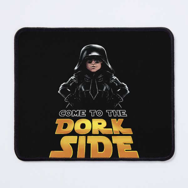 Item preview, Come To The Dork Side Sci-Fi Comedy Parody Helmet Art designed and sold by EruvynStudiose.