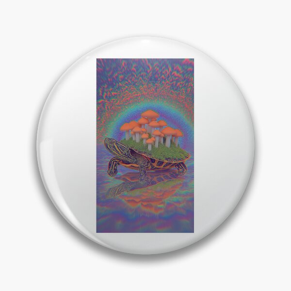 Item preview, The Turtle Carrying A Mushroom Garden designed and sold by MongLongStudio.