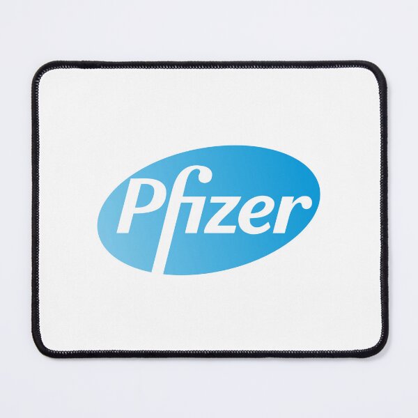 Item preview, Pfizer Logo – Blue Gradient Oval Pharmaceutical Company Brand Emblem designed and sold by Mironyh.