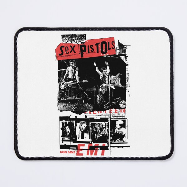 Item preview, Sex Pistols Vintage Red Photo Collage designed and sold by Alysashlerin.