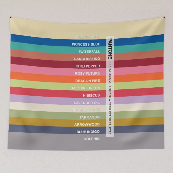 Item preview, New York Fashion Week palette, Spring Summer 2027 - 15 colors with color names designed and sold by Ofeefee.