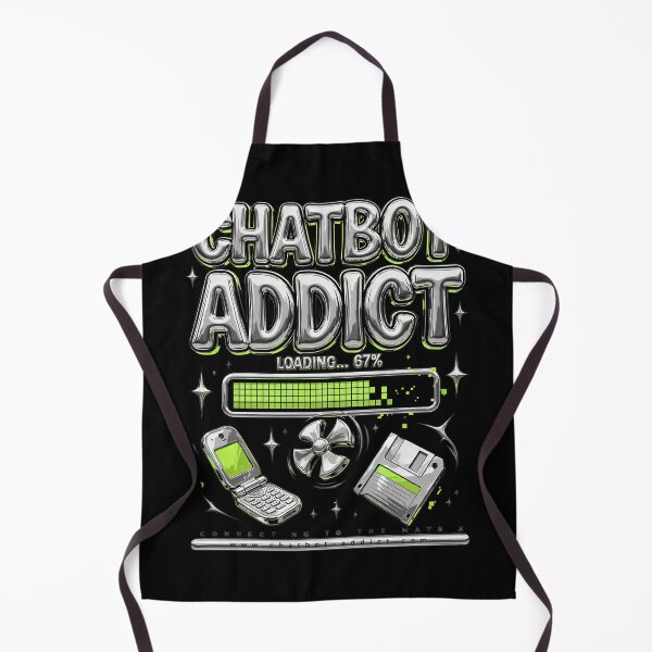 Item preview, Chatbot Addict Loading 67 Percent Y2K Chrome Lime Green Retro Tech Flip Phone Floppy Disk Funny AI Design designed and sold by DarylWelsh2024.