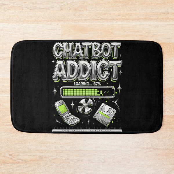 Item preview, Chatbot Addict Loading 67 Percent Y2K Chrome Lime Green Retro Tech Flip Phone Floppy Disk Funny AI Design designed and sold by DarylWelsh2024.