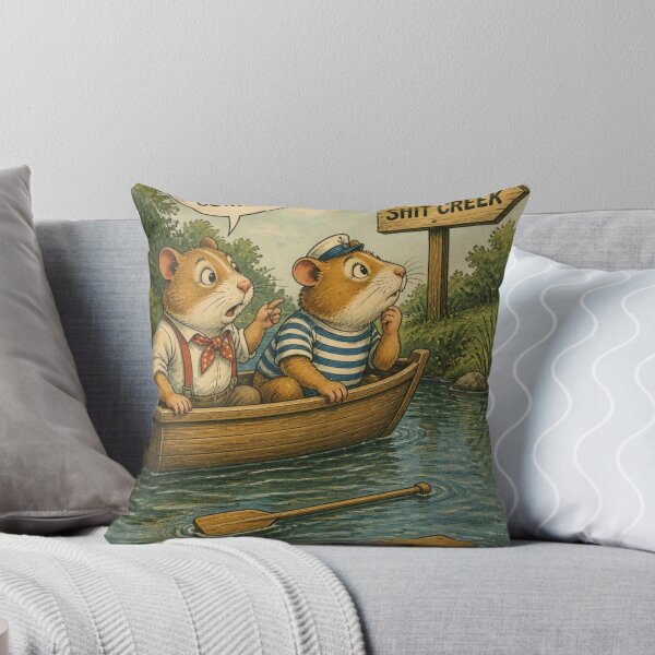Item preview, Seaside Postcard: Without a paddle designed and sold by halibutgoatramb.