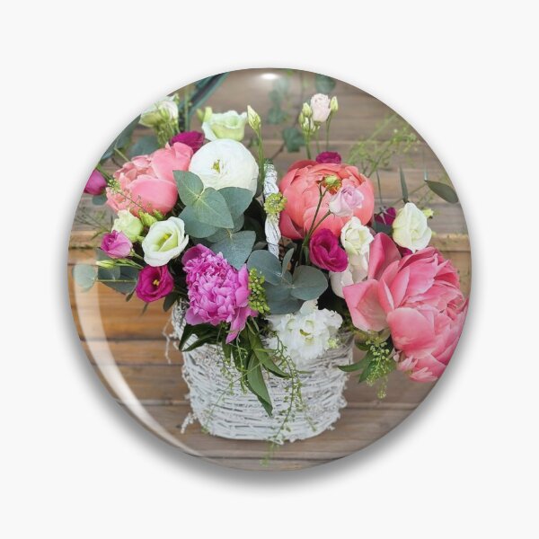 Item preview, Romantic Country Cottage Flower Arrangement designed and sold by Ingr1d-M3deea.