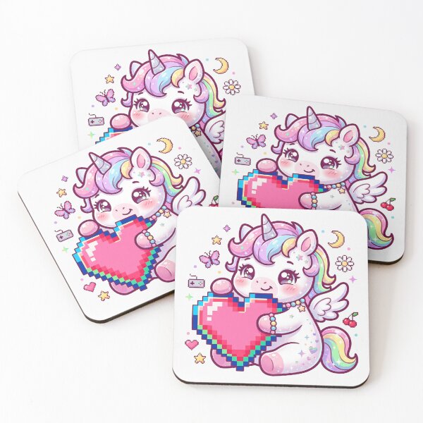 Item preview, Unicorn Hugging Heart designed and sold by naragon4289.