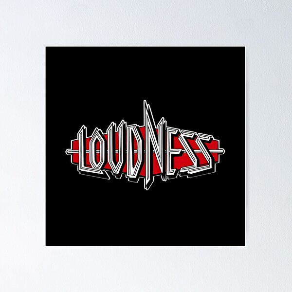 Item preview, Loudness Heavy Metal Band Logo designed and sold by draxx-grav.