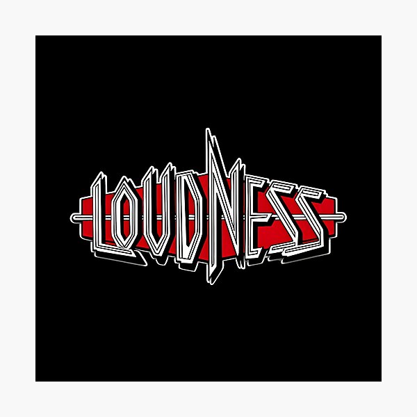 Item preview, Loudness Heavy Metal Band Logo designed and sold by draxx-grav.