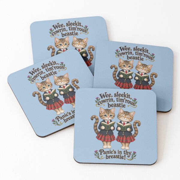 Item preview, Panics In Thy Breastie Burns Night Feline Recital designed and sold by taiche.